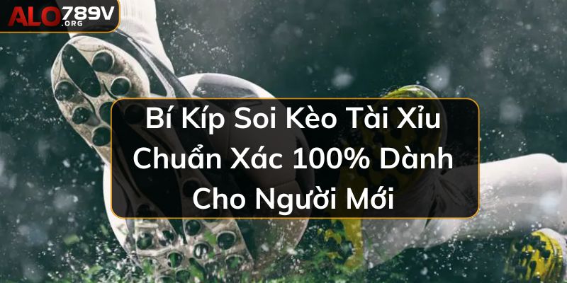 Bí Kíp Soi Kèo Tài Xỉu Chuẩn Xác 100% Dành Cho Người Mới